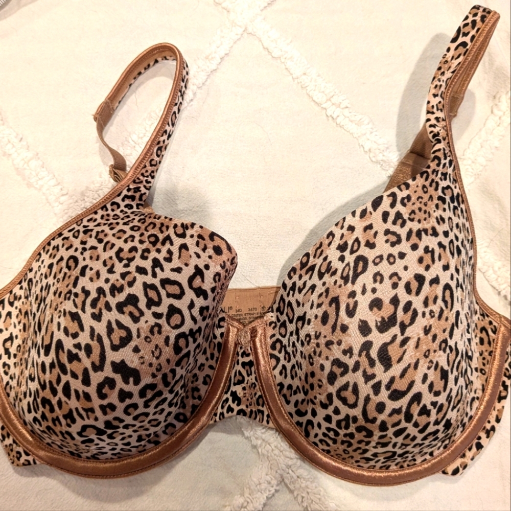 Bali Leopard Print Women's Bra - 34D